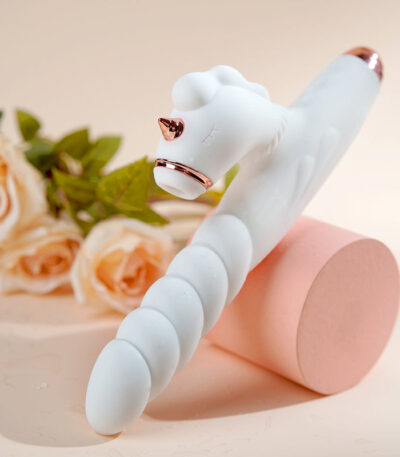 GALAKU® Unicorn Female Vibrator Heating Dildo Machine Clitoris Sucker Massager