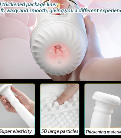 GALAKU® Mecha original Male masturbators Cup Bluetooth APP Control vibration suck simulation telescopic Mate player masturbator