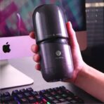 Galaku Small Steel Cannon Infinite Rotation Intelligent Interactive Aircraft Cup