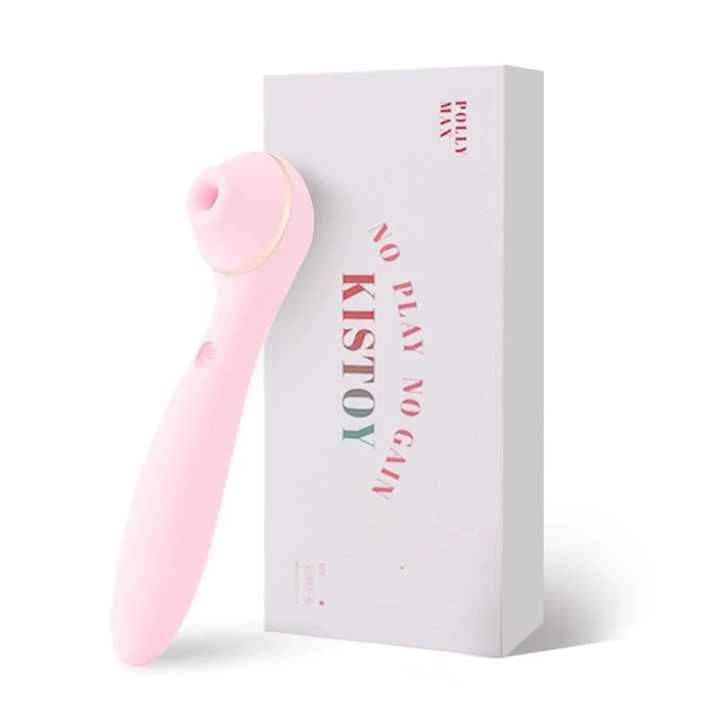 KISTOY Polly MAX 3.0 APP Control Air Pulse Rotating Auto Heating Clitoral Vibrator
