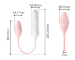 KISTOY® Cathy Plus Sucking Telescopic Vibrator
