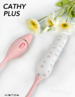 KISTOY® Cathy Plus Sucking Telescopic Vibrator